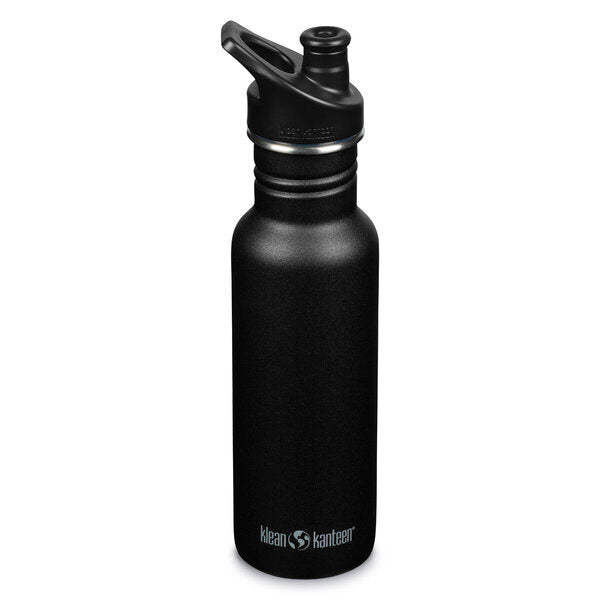 Klean Kanteen Classic Narrow, Trinkflasche mit Sportdeckel, 532 ml