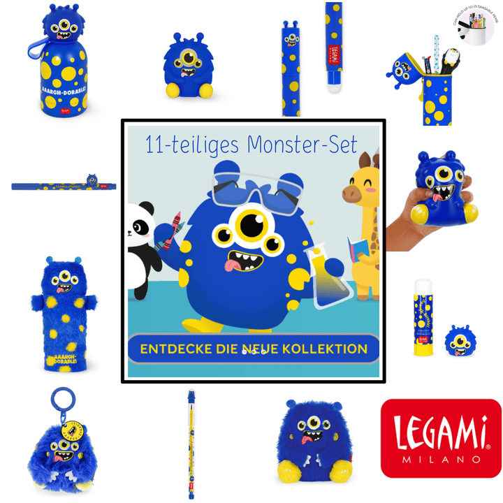 Legami Monster Kampagne | 11-teiliges Set