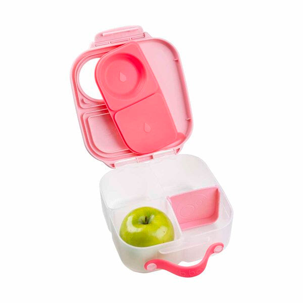 b.box Mini Lunchbox | 3 Fächer | für ganzen Apfel