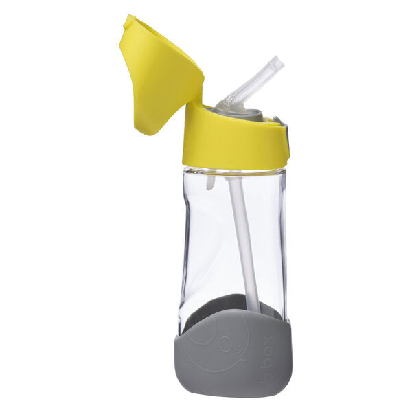 Tritan-Flasche mit Trinkhalm, 450 ml