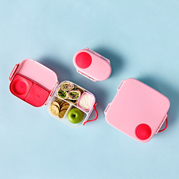 b.box Mini Lunchbox | 3 Fächer | für ganzen Apfel