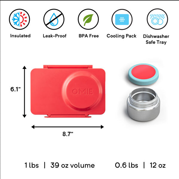 OmieBox UP - Lunchbox für Warmes und Kaltes