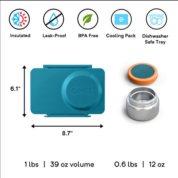 OmieBox UP - Lunchbox für Warmes und Kaltes