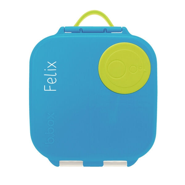 b.box Mini Lunchbox | 3 Fächer | für ganzen Apfel