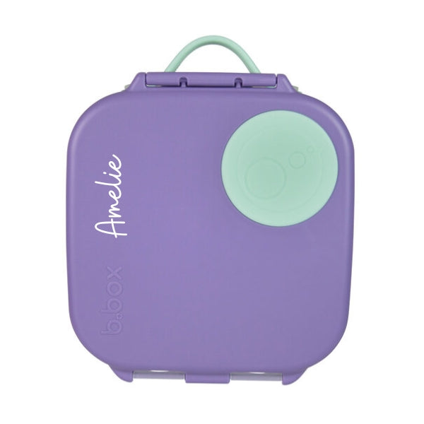b.box Mini Lunchbox | 3 Fächer | für ganzen Apfel
