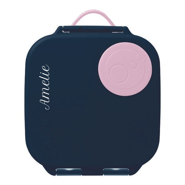 b.box Mini Lunchbox | 3 Fächer | für ganzen Apfel