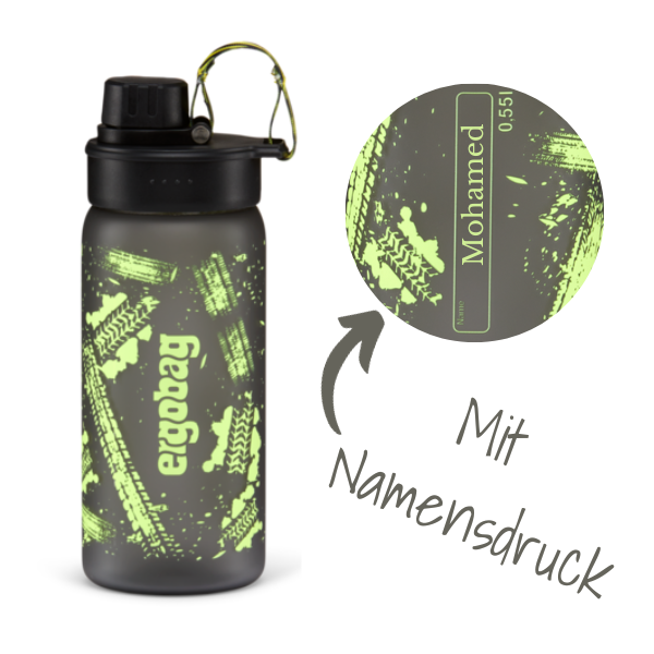 Auslaufsichere Trinkflasche, 550ml | Ergobag