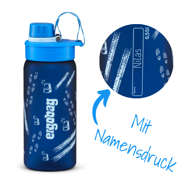 Auslaufsichere Trinkflasche, 550ml | Ergobag