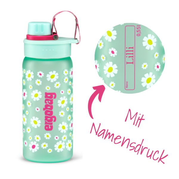 Auslaufsichere Trinkflasche, 550ml | Ergobag