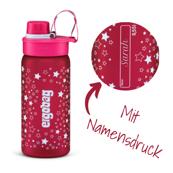 Auslaufsichere Trinkflasche, 550ml | Ergobag