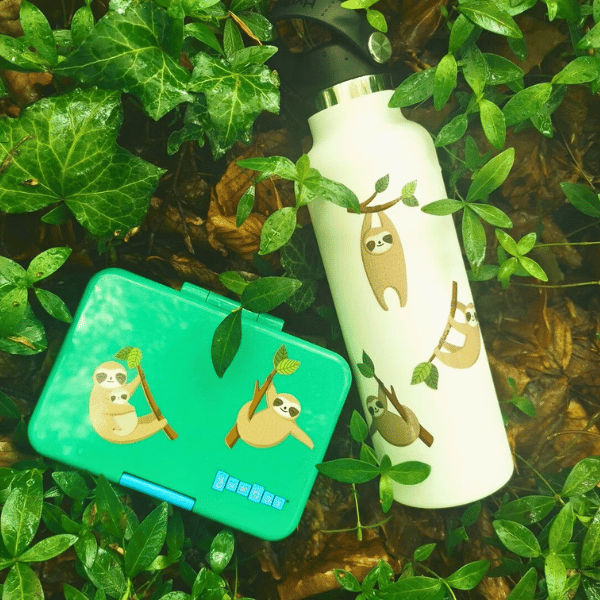 Wasserfeste Aufkleber für Brotdosen & Trinkflaschen, A6