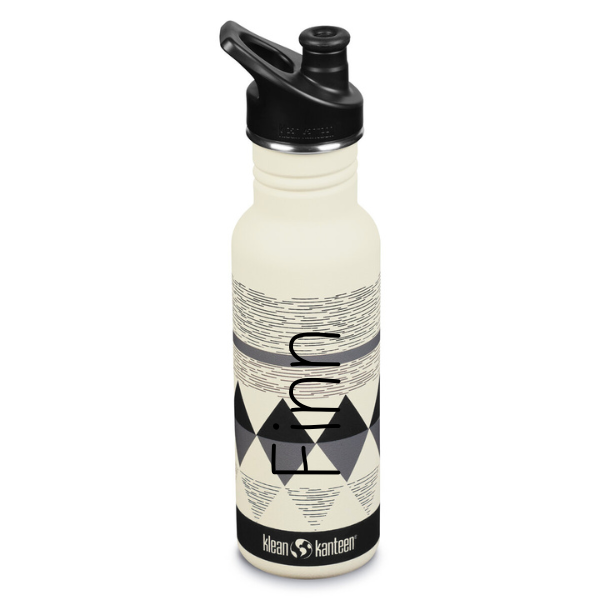 Klean Kanteen Classic Narrow, Trinkflasche mit Sportdeckel, 532 ml