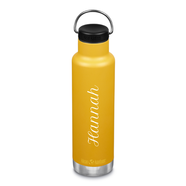 Klean Kanteen Edelstahl Isolierflasche Classic, 592 ml