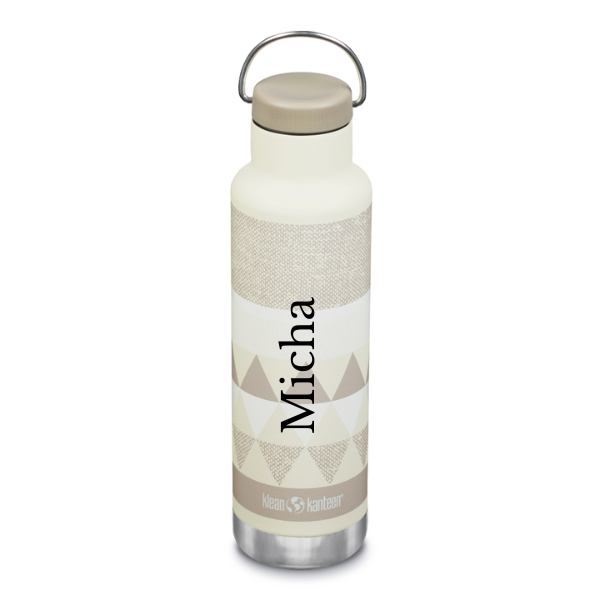 Klean Kanteen Edelstahl Isolierflasche Classic, 592 ml