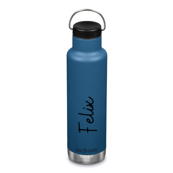 Klean Kanteen Edelstahl Isolierflasche Classic, 592 ml