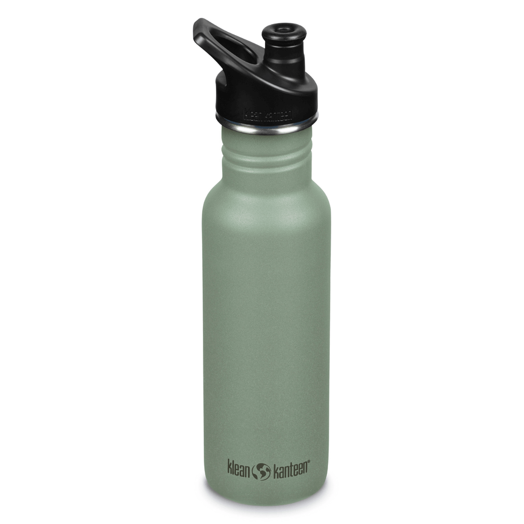 Klean Kanteen Classic Narrow, Trinkflasche mit Sportdeckel, 532 ml