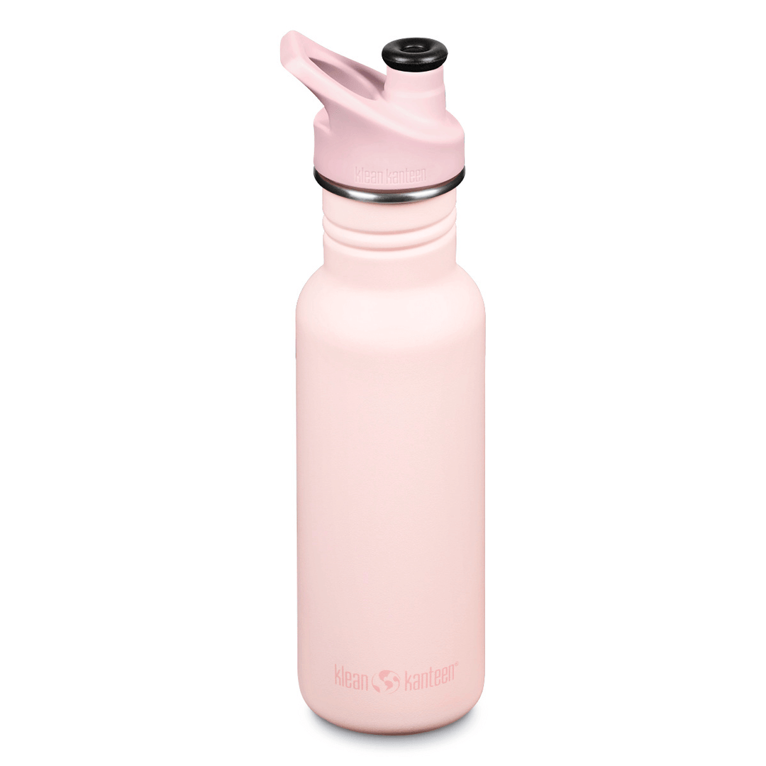 Klean Kanteen Classic Narrow, Trinkflasche mit Sportdeckel, 532 ml