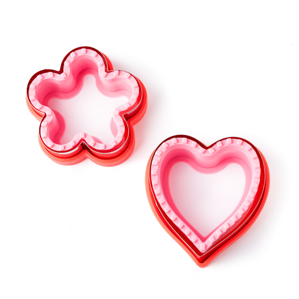 LEKKABOX Sandwich Cutter, 2er Set | ausstechen und versiegeln