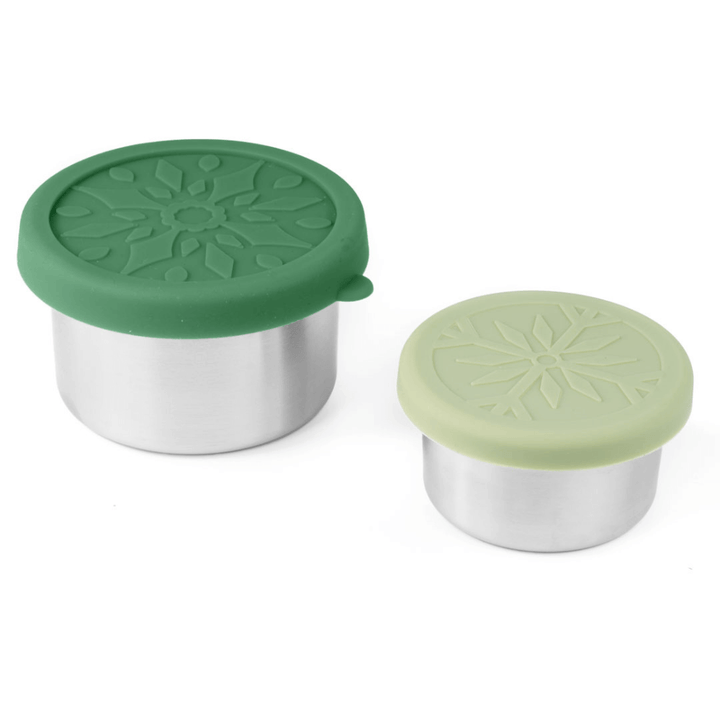 Auslaufsichere Mini Edelstahlbehälter - LEKKABOX Dipper, 2 Stück