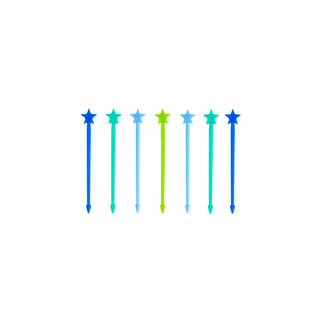 Lunch Punch stix - Foodpicks Sterne, 7 Stück