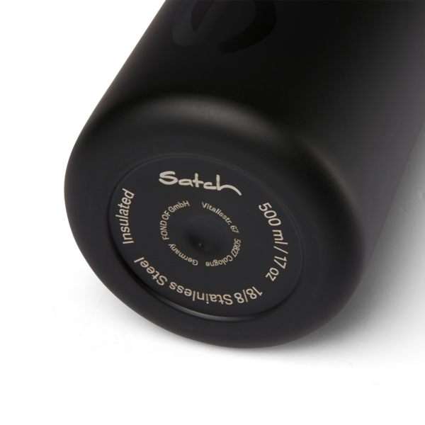 Satch Edelstahl Isolierflasche, 500ml