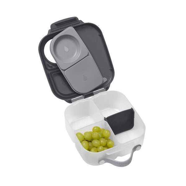 b.box Mini Lunchbox | 3 Fächer | für ganzen Apfel