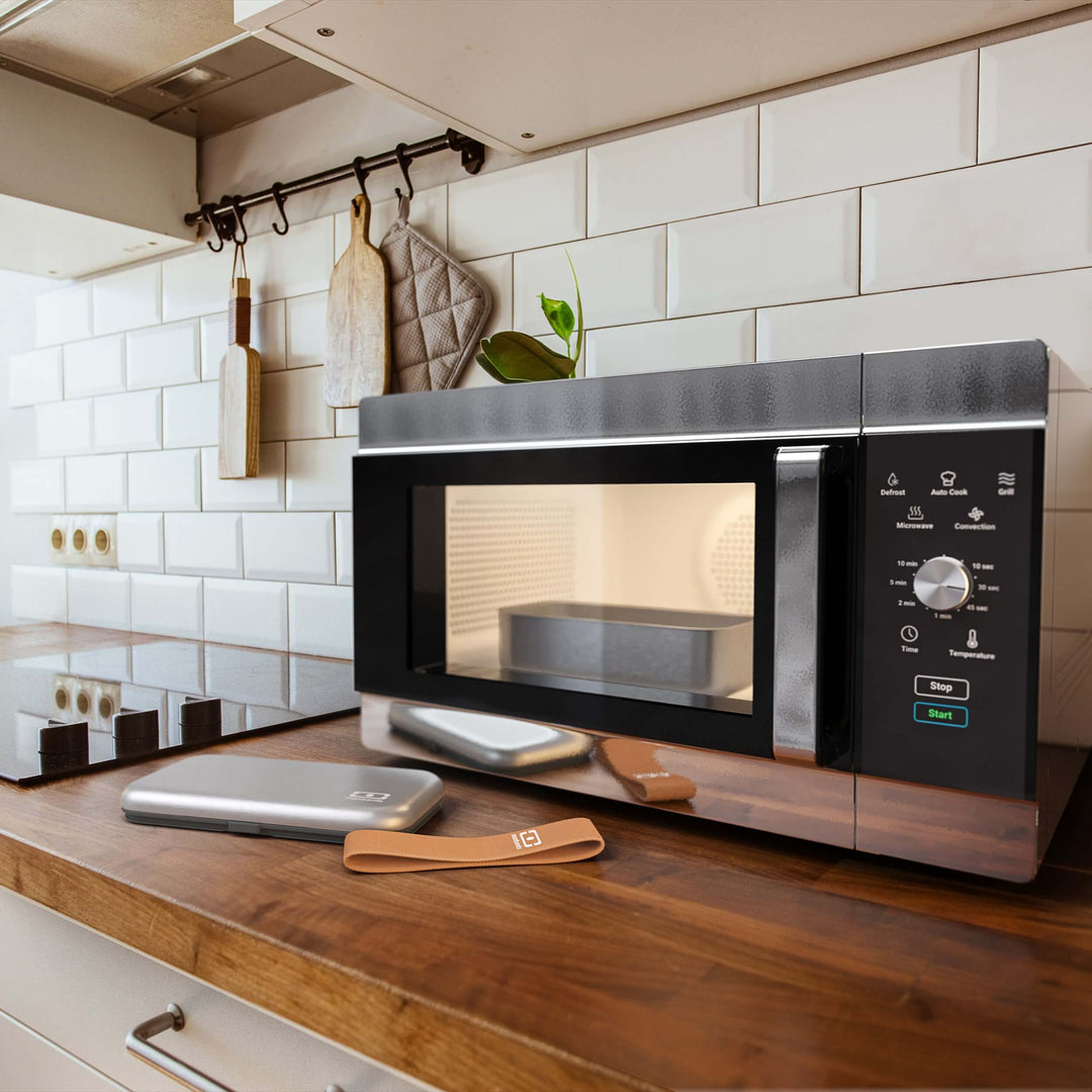 Monbento Sense Edelstahl Lunchbox, 700ml | mikrowellengeeignet