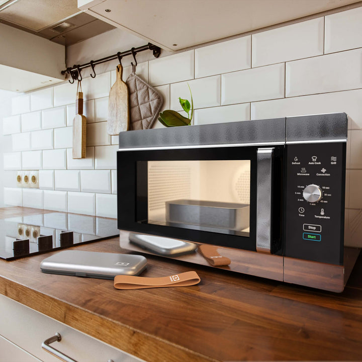 Monbento Sense Edelstahl Lunchbox, 700ml | mikrowellengeeignet