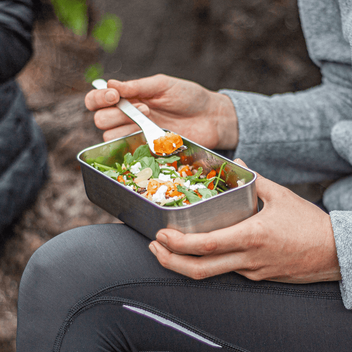 Monbento Sense Edelstahl Lunchbox, 700ml | mikrowellengeeignet