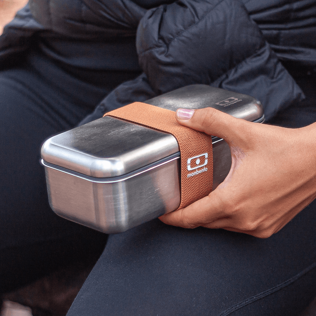 Monbento Sense Edelstahl Lunchbox, 700ml | mikrowellengeeignet