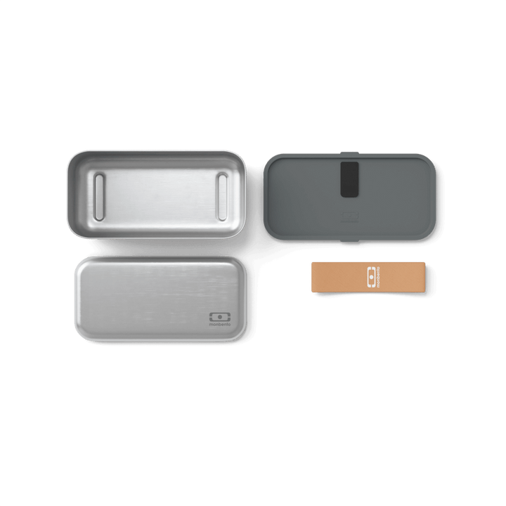 Monbento Sense Edelstahl Lunchbox, 700ml | mikrowellengeeignet