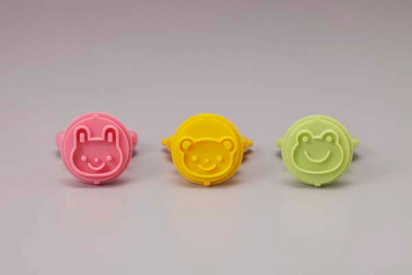 Kleine Ausstecher mit Stempel, 3 Set | Tiermotive