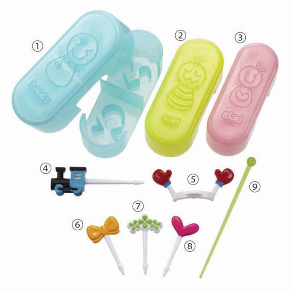 Würstchen-Stempel-Set mit Food Picks