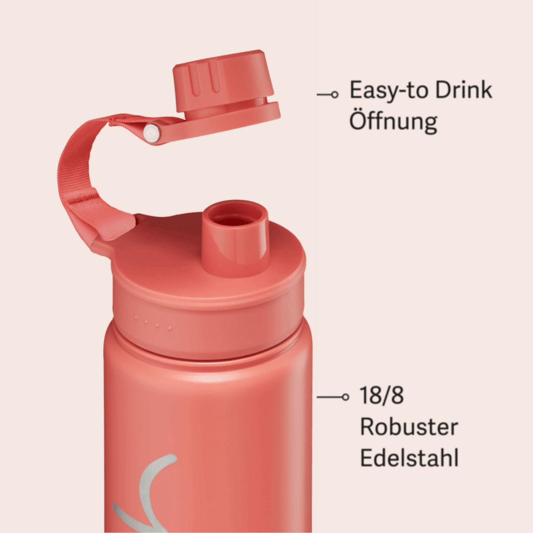 Satch Edelstahl Isolierflasche, 500ml
