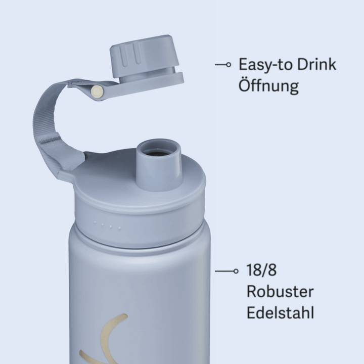 Satch Edelstahl Isolierflasche, 500ml