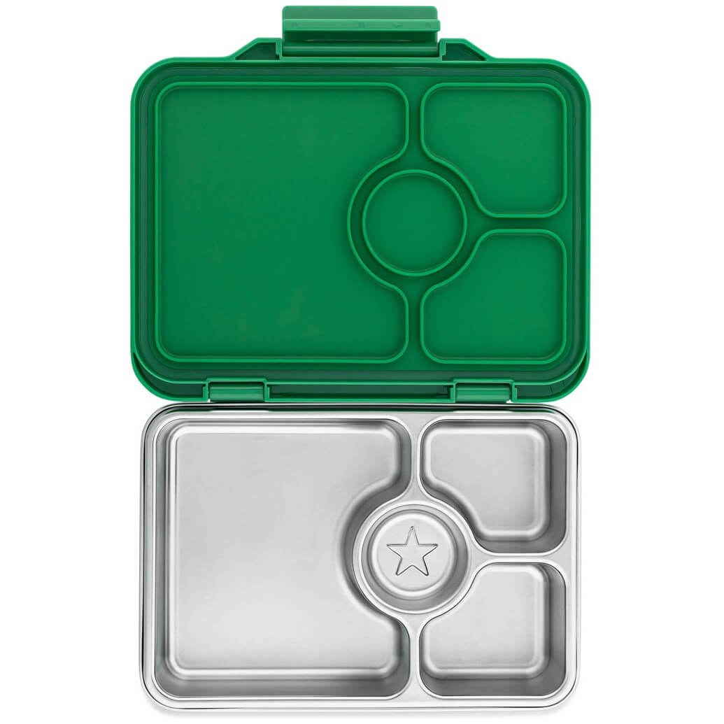 Yumbox Prêt | Edelstahl Brotdose mit 4 Fächern