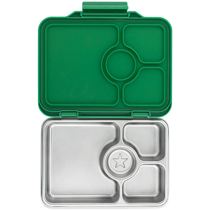 Yumbox Prêt | Edelstahl Brotdose mit 4 Fächern