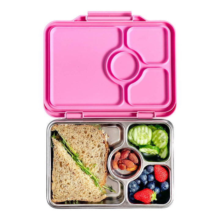 Yumbox Prêt | Edelstahl Brotdose mit 4 Fächern