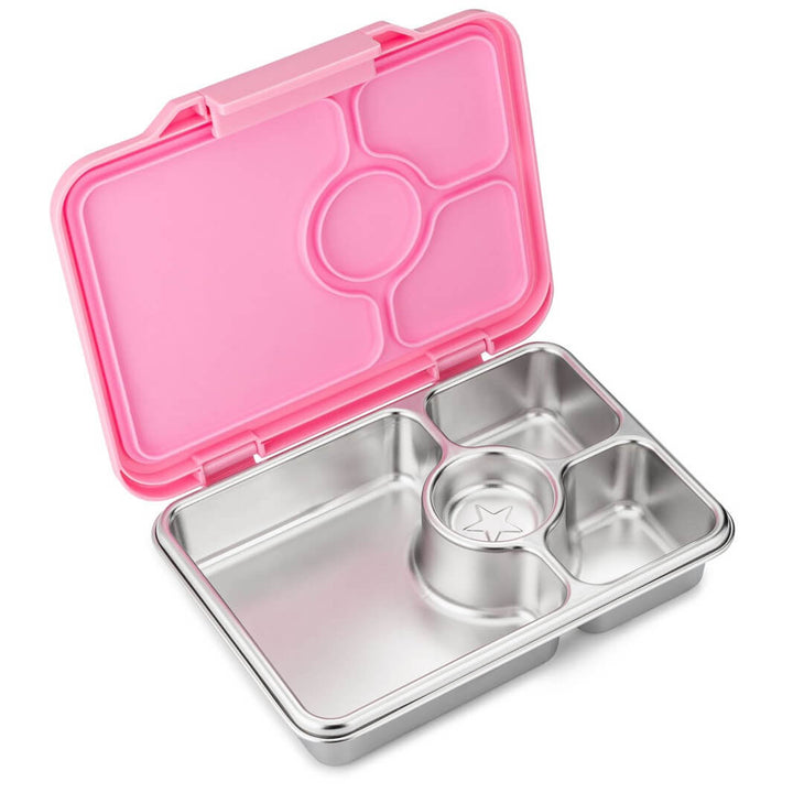 Yumbox Prêt | Edelstahl Brotdose mit 4 Fächern