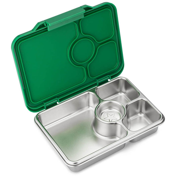 Yumbox Prêt | Edelstahl Brotdose mit 4 Fächern