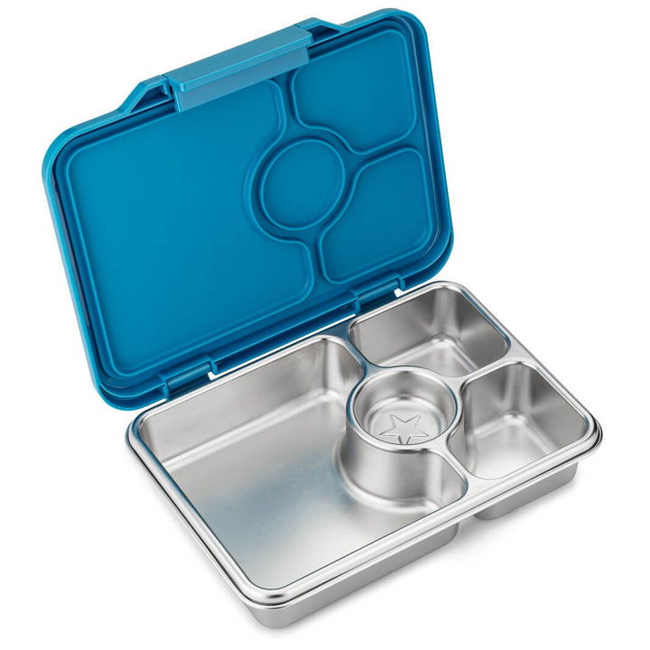 Yumbox Prêt | Edelstahl Brotdose mit 4 Fächern
