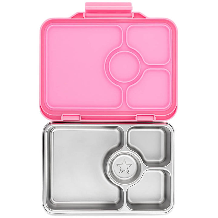 Yumbox Prêt | Edelstahl Brotdose mit 4 Fächern