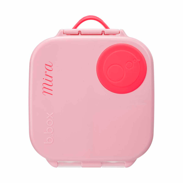 b.box Mini Lunchbox | 3 Fächer | für ganzen Apfel