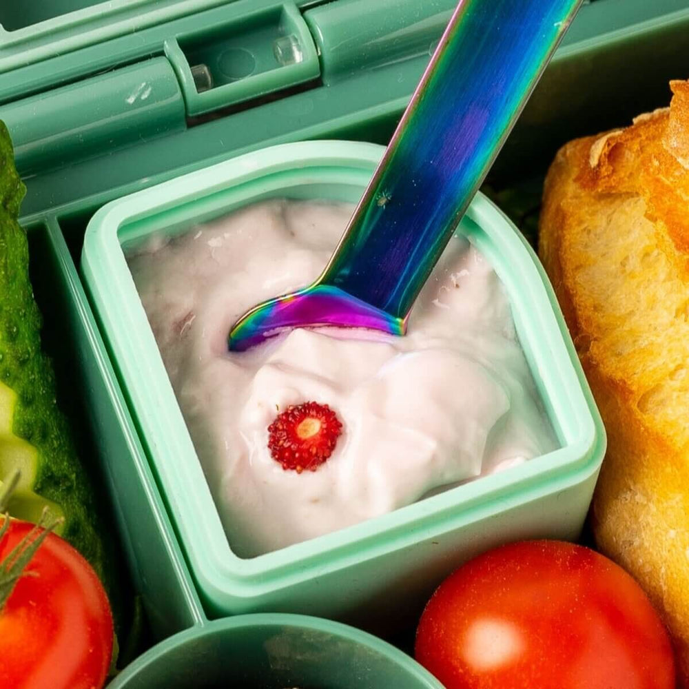 LEKKABOX Dippies - Mini Joghurt Behälter | 2er Set