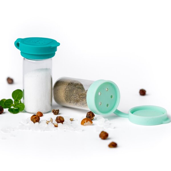 LEKKABOX Salty | Mini Salz- & Gewürzstreuer, 2er Set
