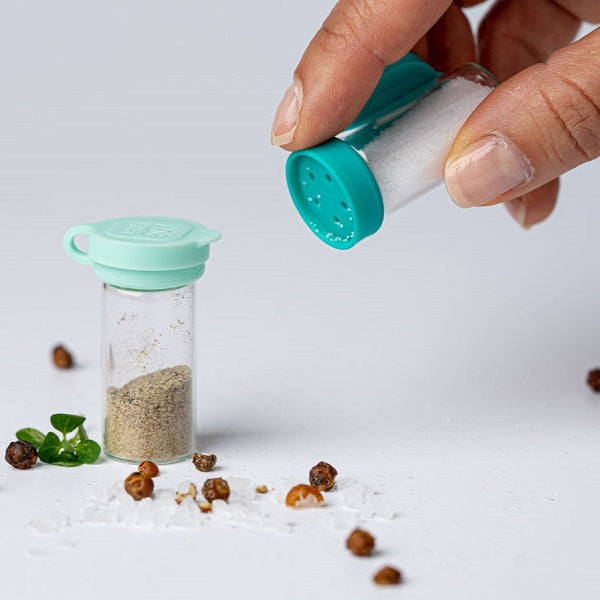 LEKKABOX Salty | Mini Salz- & Gewürzstreuer, 2er Set