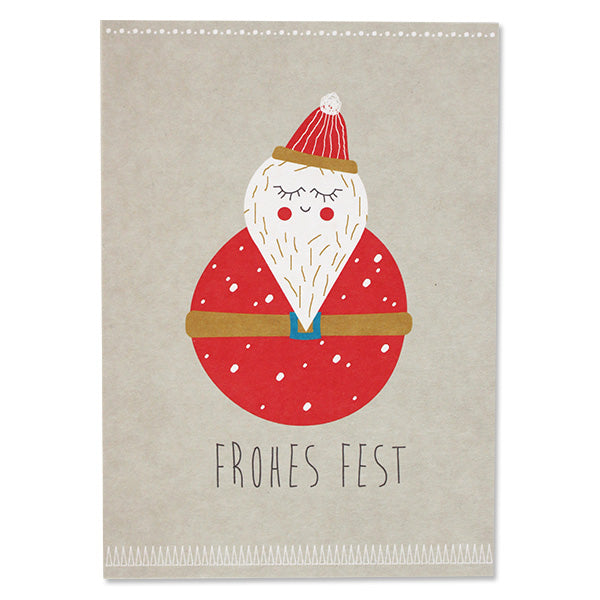 Postkarte zu Weihnachten