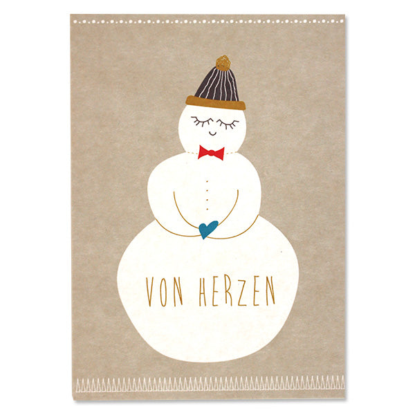 Postkarte zu Weihnachten