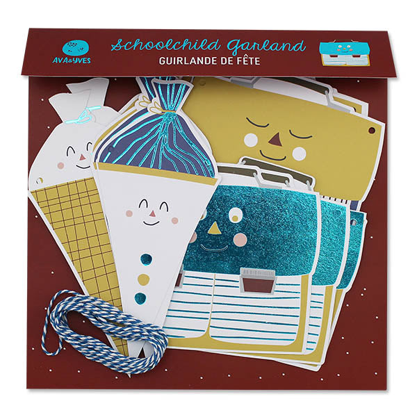 Girlande zur Einschulung