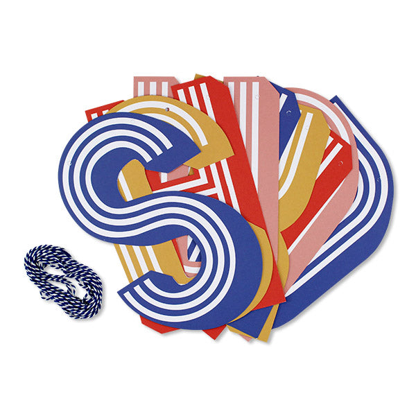 Girlande zur Einschulung